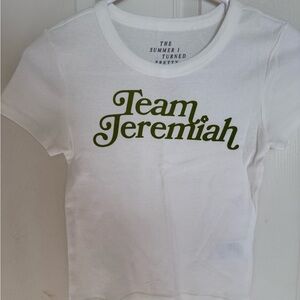 The Summer I Turned Pretty Team Jeremiah T-Shirt - White